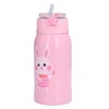 500ml Kids Stainless Steel Straw Thermal Insulation Cup Temperature Display