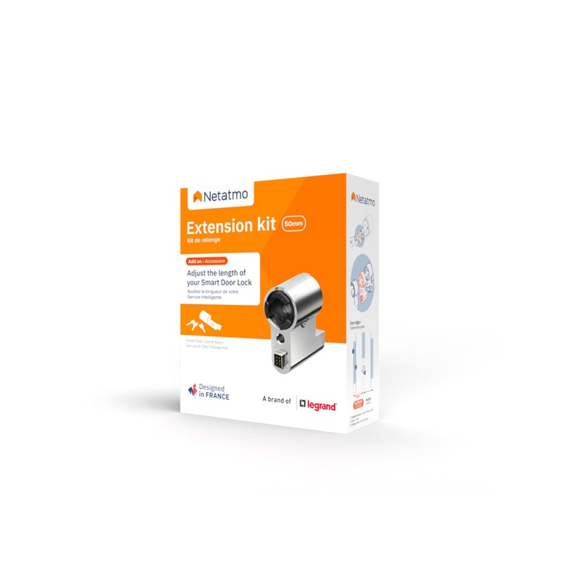 Netatmo Doorlock Smart Door Lock and Key Extension Kit 50
