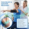 2 Pcs Men Women Elbow Splint, Adjustable Elbow Brace for