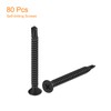 sourcing map #10 x 2" Sheet Metal Screws, 80pcs 410