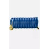 RV Exterior Shower Hose 15' Coiled Water Hose Optional Quick