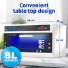 JJ CARE UV Sanitizer Cabinet – 8L Capacity, Manual Timer,