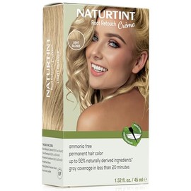 Tinte de pelo permanente sin amoníaco para retocar raíces Naturtint (rubio claro)