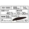 Shimano XM-199S 001 F-Sardine Lure, Chivas Exsense, Shallow Assassin 99F,