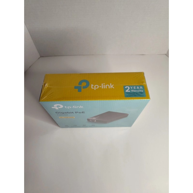 TP-Link Gigabit PoE Injector TL-POE150S Black 802.3af 100m PoE Network