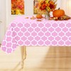 Smiry - Mantel rectangular de vinilo impermeable con respaldo de