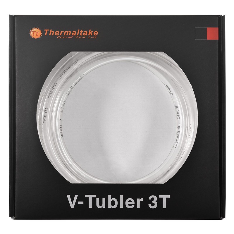 Thermaltake Flexible Tubing V-Tubler 3T 3/8'' (9.5 mm), CL-W018-OS00TR-A