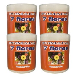 Pomada 7 Flores Natural | Alivio Rápido Para Dolores (4 Pzs)