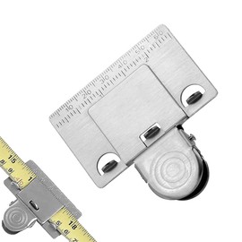 Measuring Tape Clip, Precision Tape Measuring Tool Fit All Measuring Tape, Measuring Tape Clip Precision Measuring Tool Tape Measure Aid Tool, Woodworking Accessories