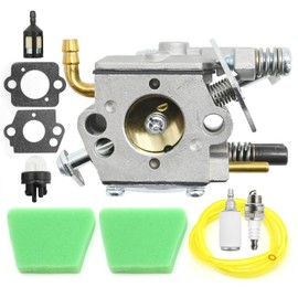 SYOWADA Carburetor with Air Filter Tune Up Kit, Replacement for McCulloch 3200 3205 3210 3516 32cc 35cc 38cc Chainsaw, Replaces CS6MHO35UB24RA