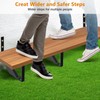 Zwinz Steel Stair Riser 1 Step, Metal Stair Stringers for