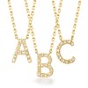 Ross-Simons Diamond-Accented C Initial Necklace in 18kt Gold Over Sterling.