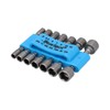 14pc Nut Driver Socket Set Metric + Imperial Sizes 5mm
