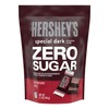 HERSHEY'S SPECIAL DARK Zero Sugar Chocolate Candy Bag, 5.1 oz