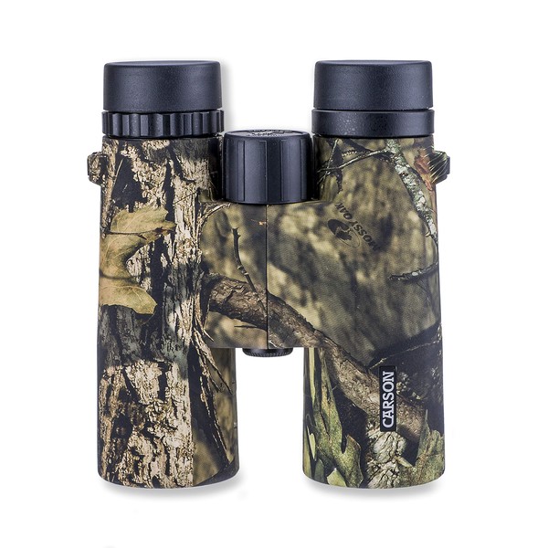Carson JR Series 10x42mm Mossy Oak Camouflage Waterproof Binoculars for Hunting, Bird Watching, Sight Seeing, Safari, Surveillance, Sporting Events, Concerts and Other Outdoor Adventures (JR-042MO)