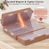 FYY Daily Pill Organizer,7 Compartments Portable Pill Case Travel Pill