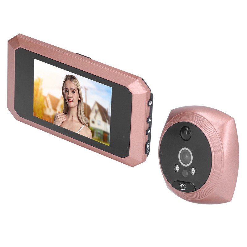 Peephole Viewer 3.5in Screen 1080P HD 10x Zoom Wide Angle