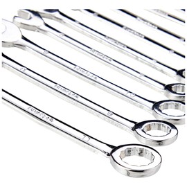 Blue Spot 4311 Micro Combination Spanner, Silver, Set of 10 Piece