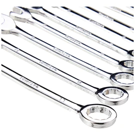 Blue Spot 4311 Micro Combination Spanner, Silver, Set of 10 Piece