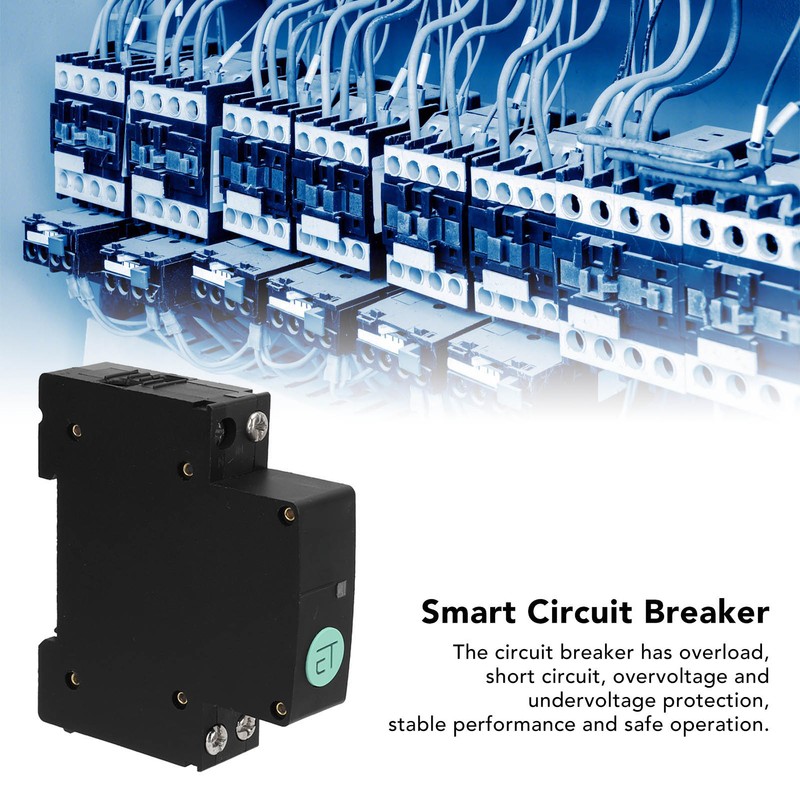 WiFi Smart Circuit Breaker Remote Control Rail Mounted Voice Timer