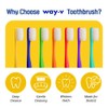 ZIOSTAND Way.V Extra Soft Toothbrush 7 Pack for Sensitive Gums