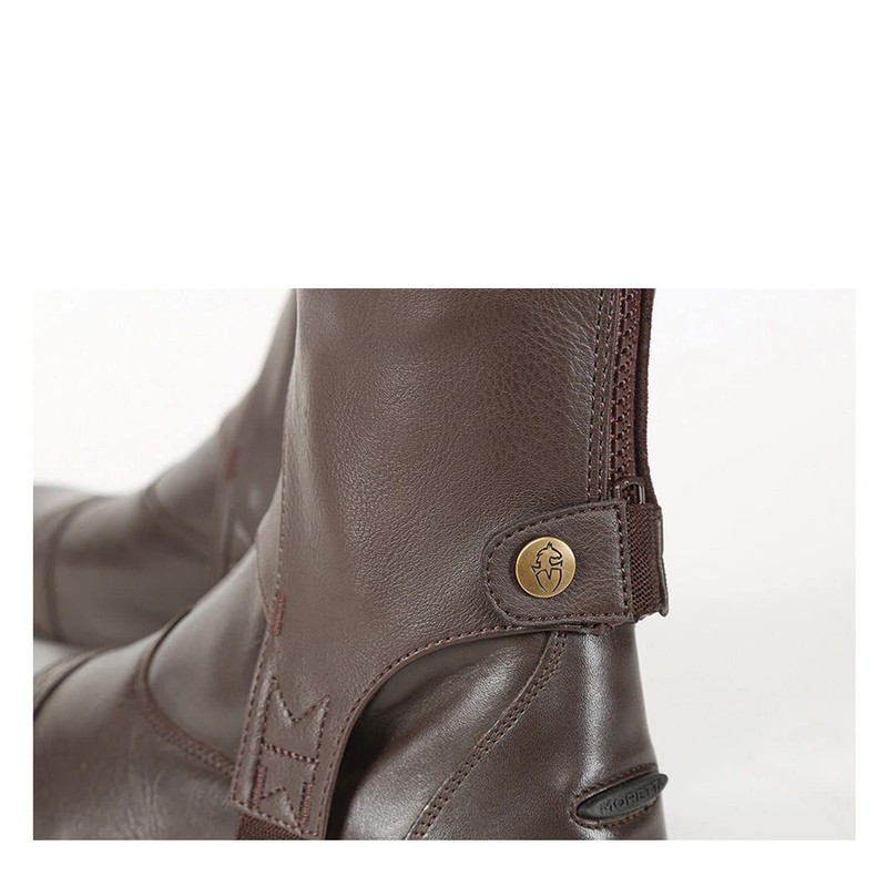Shires Moretta Synthetic Gaiters Brown/Black - Adults Small, Brown