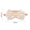 Cute Bow Eye Mask Soft Silk Sleep Mask Comfortable Sleeping