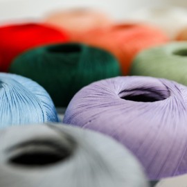 Gründl crochet yarn 100, filet crochet yarn, 100% cotton, 100 g. Cone, various colours