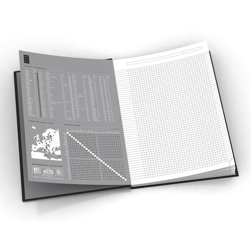Oxford Bound Book A5/96 Ruled ECF 353002345 Office Bound Book"Smart