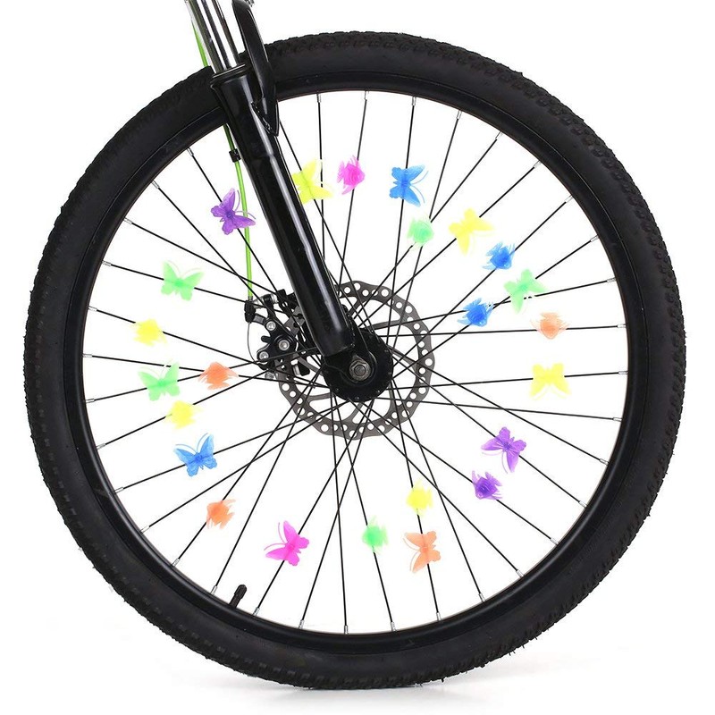 JAHEMU Spoke Accessories, Bicycle Beads, Wheel Spoke Beads, Bicycle, Bike
