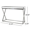Christopher Knight Home Nikita Modern Glam Console Table Tabletop, Mirror,