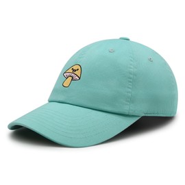 JPAK Mushroom Premium Dad Hat Embroidered Cotton Baseball Cap Mellow Recipe Mint
