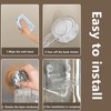 AYWSTC Shower Caddy Suction Cup, Wall Mounted Rack Organizer Removable
