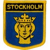 Stockholm (Shield) Sweden Embroidered Patch 7CM X 6CM