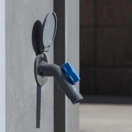 Aquor Removable Faucet Hose Connector, Slate Gray