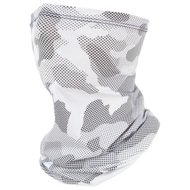 CUBATTY Face Cover, UV Protection, Men's, Face Guard, Summer, Cold Sensation, Neck Protection, Sun Protection, Breathable, Elastic Material, Sweat Absorbent, Quick Drying, Fishing, Golf, Running