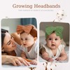 BEWDIO Handmade Baby Headbands Soft Stretchy Nylon Hairbands with Bows