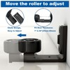 CCJH Sliding Barn Door Floor Guide Upgrade Adjustable Double Roller