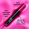 e.l.f. Pout Clout Lip Plumping Pen, Nourishing Lip Balm For
