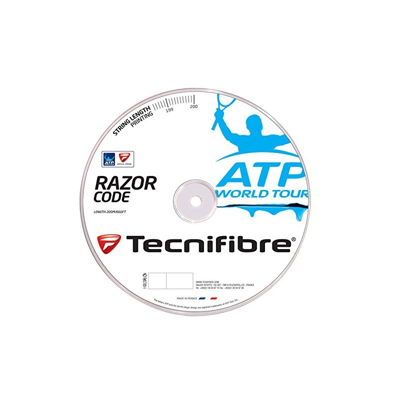 Tecnifibre Razor Code String Reel - Blue, 1.25 mm