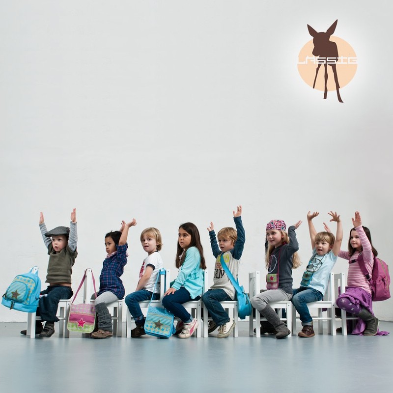LÄSSIG Little Monsters Nursery Shoulder Bag / Mini Messenger Bag,