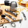 Magnetic Measuring Cups and Spoons Set Stainless Steel Stackable 7