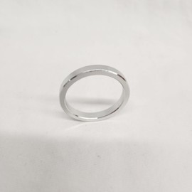 Mortise Cylinder Collar, 3/16" Aluminum, 10-Pack, Solid Metal