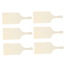 OHPHCALL 6Pcs Wooden Cutting Board DIY Tiny Chopping Board for Graffiti and Crafting Safe Wood Material for Home Decor and Charcuterie Serving