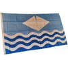 NWFlags Isle of Wight Flag 5ft x 3ft 75d Premium