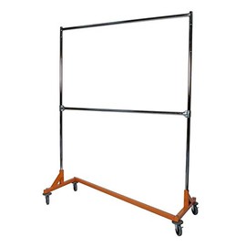Double Rail Medium Duty Z Rack Garment Rack