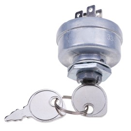 925-0267 STD365402 Craftsmen Riding Lawn Mower Ignition Switch with 3 Position 2 Keys 5 Terminals fit for MTD Craftsman John Deere Toro Snapper Scag- Replaces 24688 24695 925-0267A 925-0267B 725-026