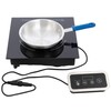 FSE IND-DR120V Single-Burner Drop-In Induction Cooker with Ceramic Glass Surface,