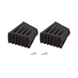 Monto Krause 212511 Foot Caps 33 x 20 mm Black