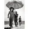 Postcard A6 +++ Black/White by modern times +++ Picasso and Gilot +++ Artconcept© Capa, Robert
